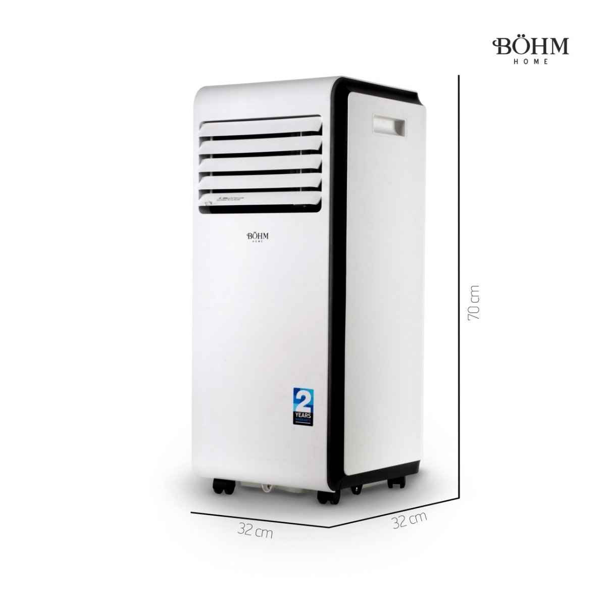 Böhm BA - 010F – 4 - in - 1 Klimagerät: Kühlung, Heizung, Ventilation, Entfeuchtung - MN HOMETECH - Klimaanlagen - 