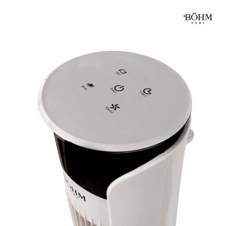 Böhm BH870RC – 32" Turmventilator mit LED - Anzeige, 3 Geschwindigkeiten, 45 W - MN HOMETECH - Ventilatoren - 