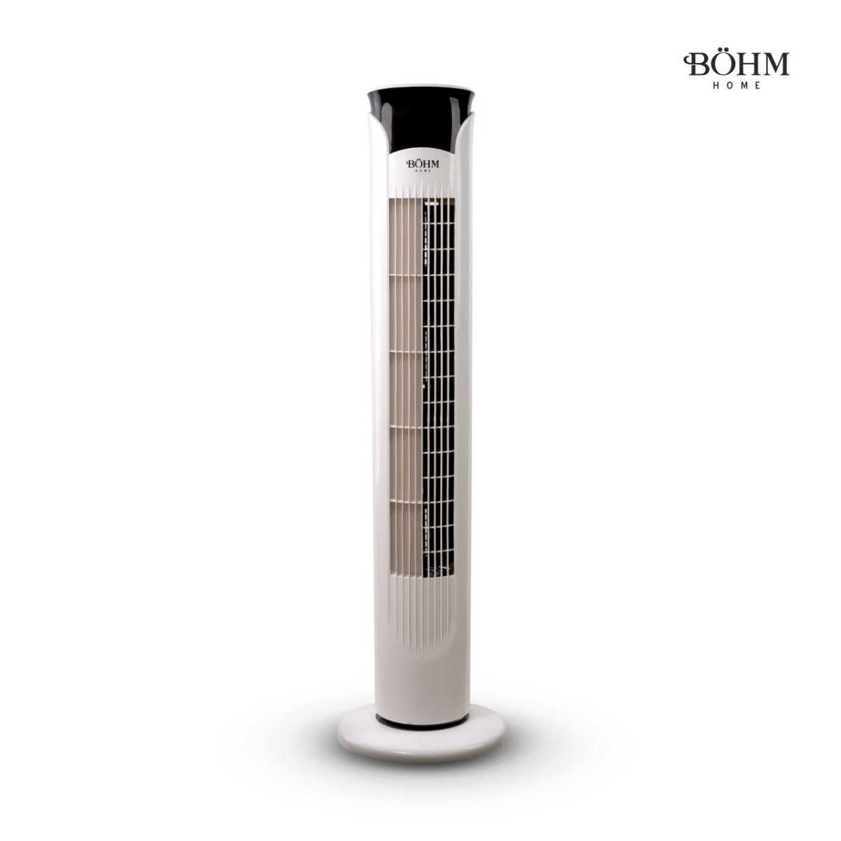 Böhm BH870RC – 32" Turmventilator mit LED - Anzeige, 3 Geschwindigkeiten, 45 W - MN HOMETECH - Ventilatoren - 