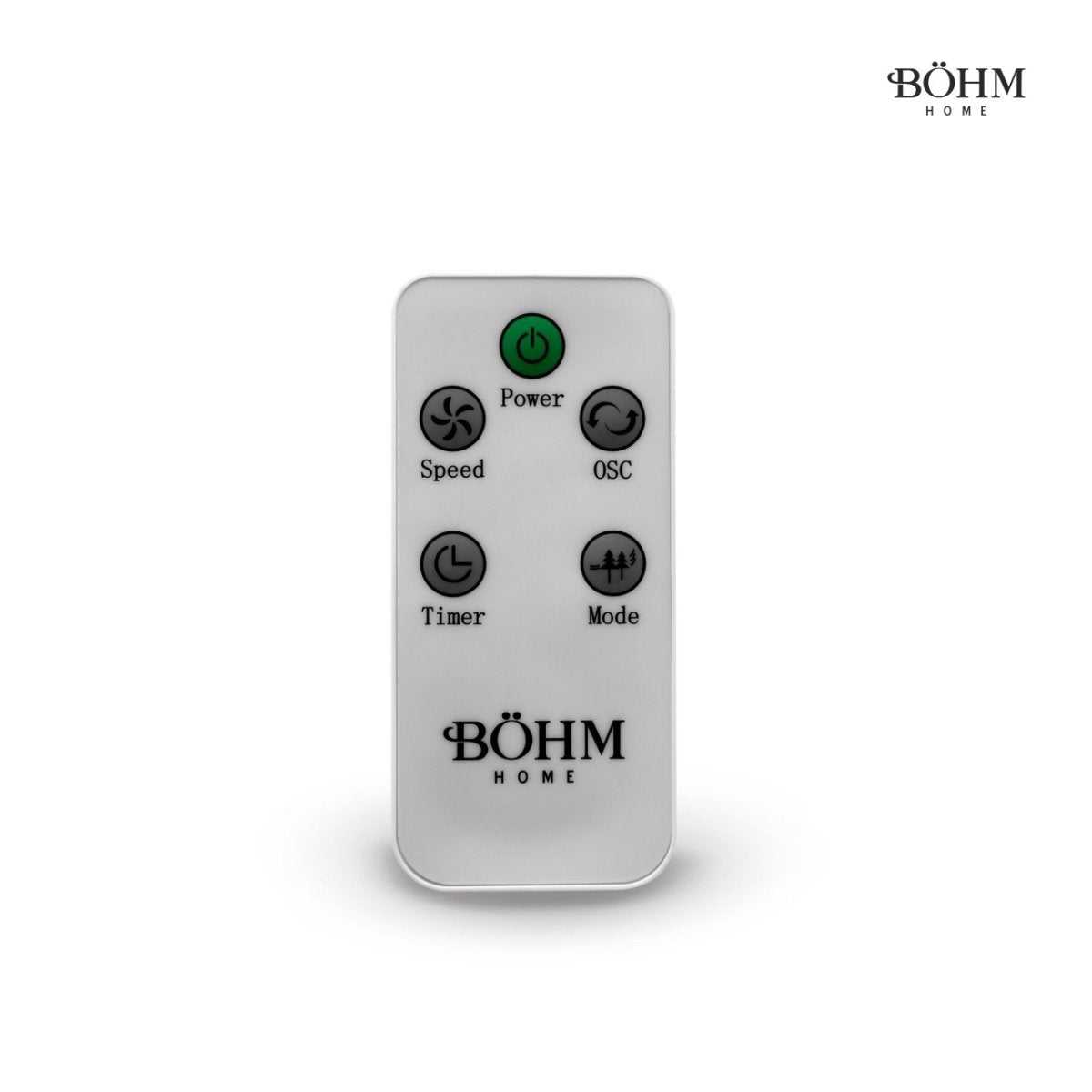 Böhm BH870RC – 32" Turmventilator mit LED - Anzeige, 3 Geschwindigkeiten, 45 W - MN HOMETECH - Ventilatoren - 