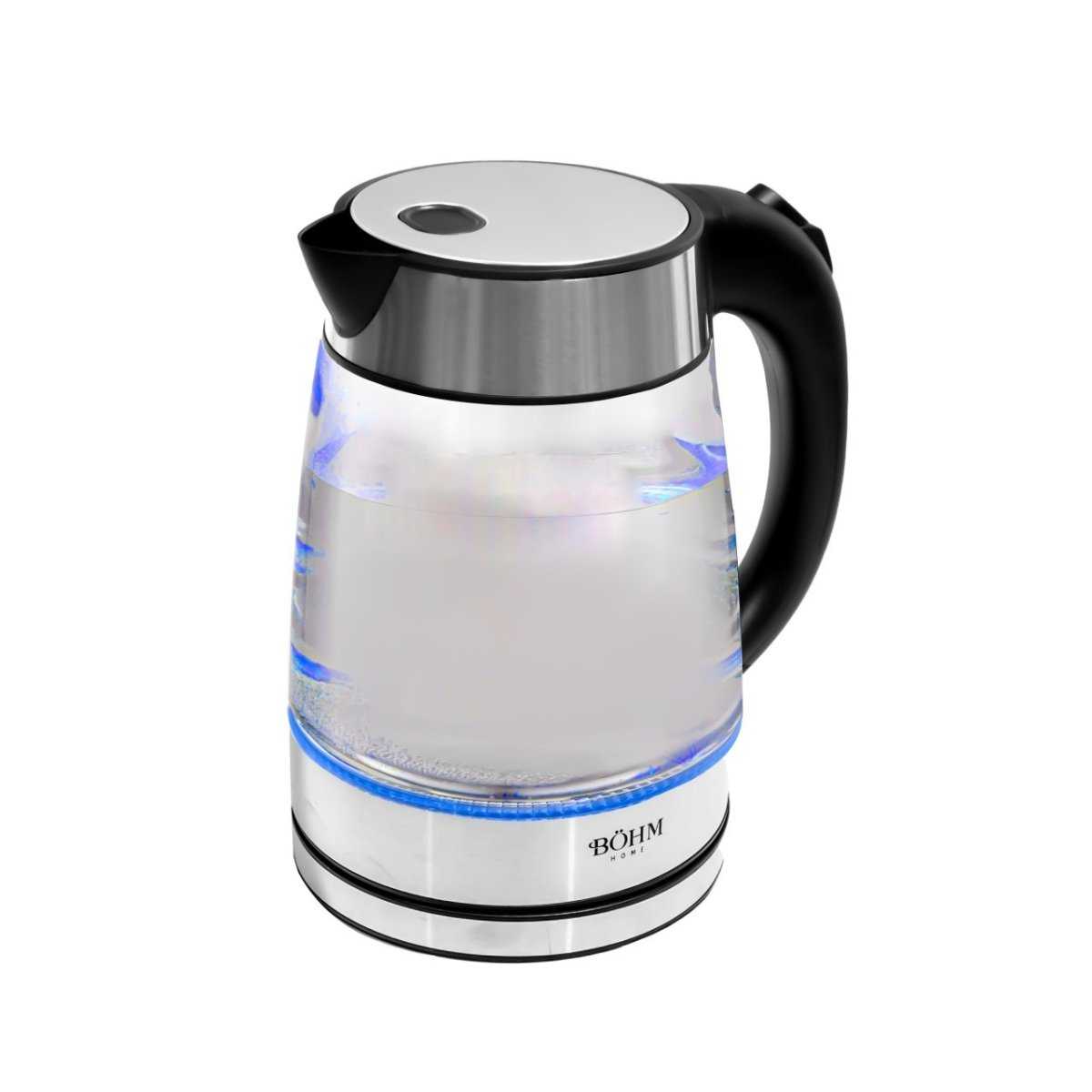 Böhm BHB1702 – Kompakter Edelstahl - Wasserkocher, 1,7 L, 2200 W - MN HOMETECH - Wasserkocher - 