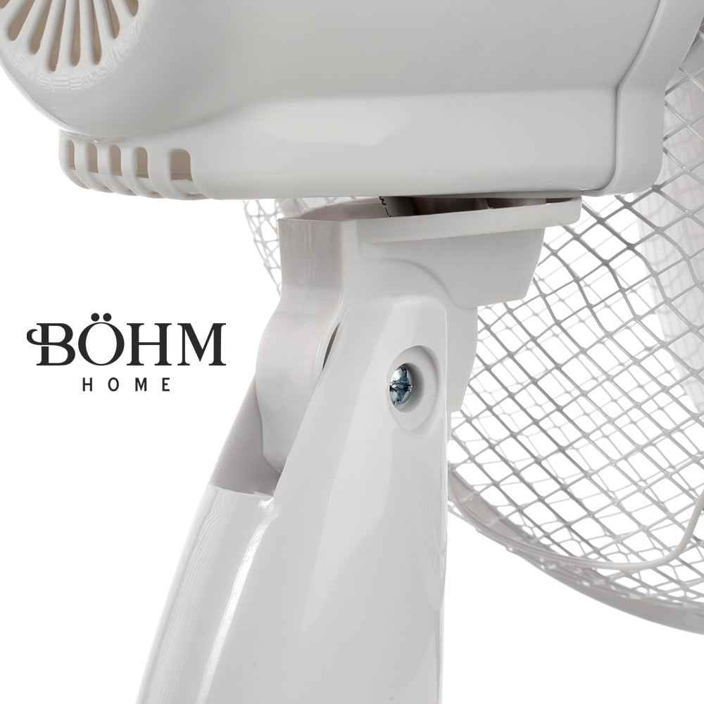 Böhm BLTF - 1203 – 12" Tischventilator, 40 W, 3 Geschwindigkeiten, neigbar - MN HOMETECH - Ventilatoren - 