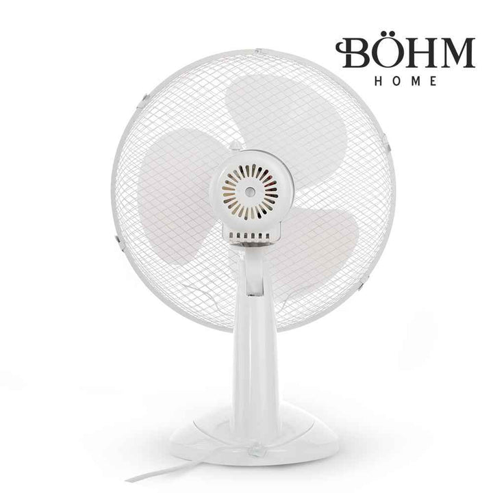 Böhm BLTF - 1203 – 12" Tischventilator, 40 W, 3 Geschwindigkeiten, neigbar - MN HOMETECH - Ventilatoren - 