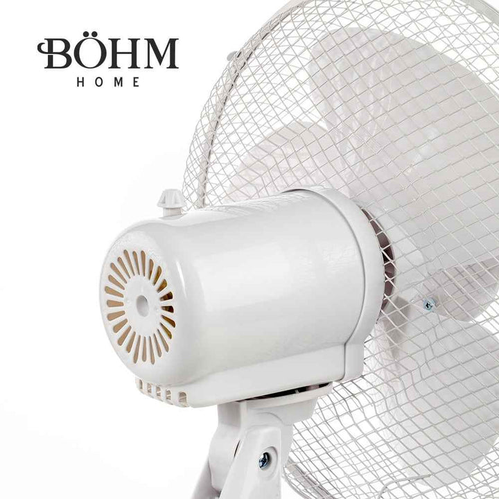Böhm BLTF - 1203 – 12" Tischventilator, 40 W, 3 Geschwindigkeiten, neigbar - MN HOMETECH - Ventilatoren - 