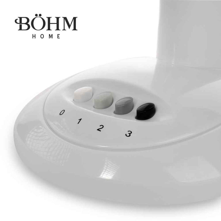 Böhm BLTF - 1203 – 12" Tischventilator, 40 W, 3 Geschwindigkeiten, neigbar - MN HOMETECH - Ventilatoren - 