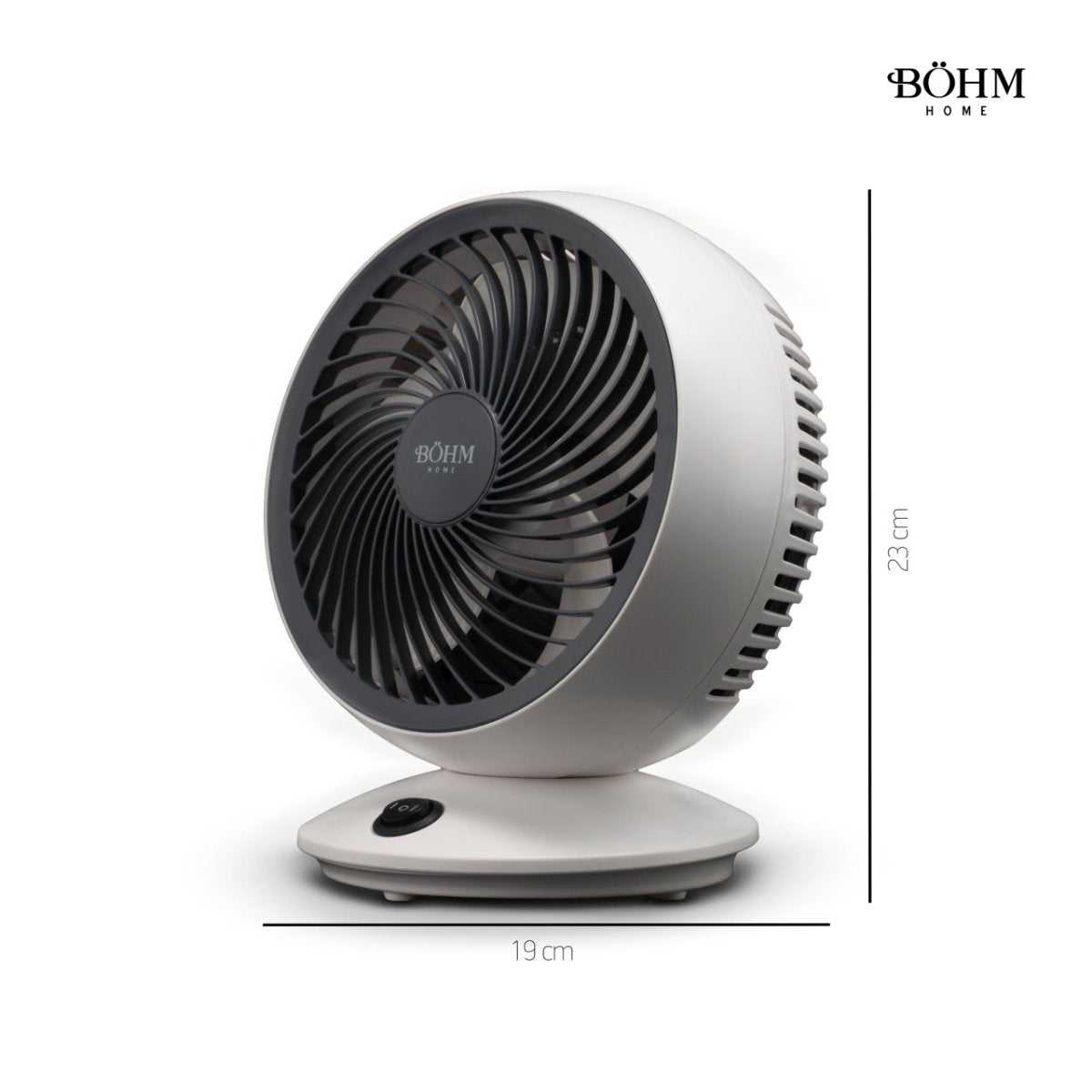 Böhm BSF - 608 – 6" USB - Tischventilator, 3 W, 2 Geschwindigkeiten, ultraleise - MN HOMETECH - Ventilatoren - 