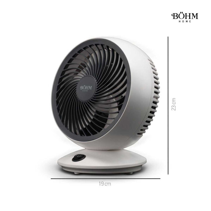 Böhm BSF - 608 – 6" USB - Tischventilator, 3 W, 2 Geschwindigkeiten, ultraleise - MN HOMETECH - Ventilatoren - 