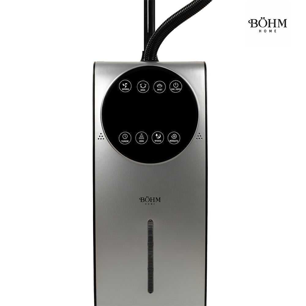 Böhm BSP40 - ED – 16" Standventilator mit Vernebelung, Aroma & Insektenschutz, 90 W - MN HOMETECH - Ventilatoren - 