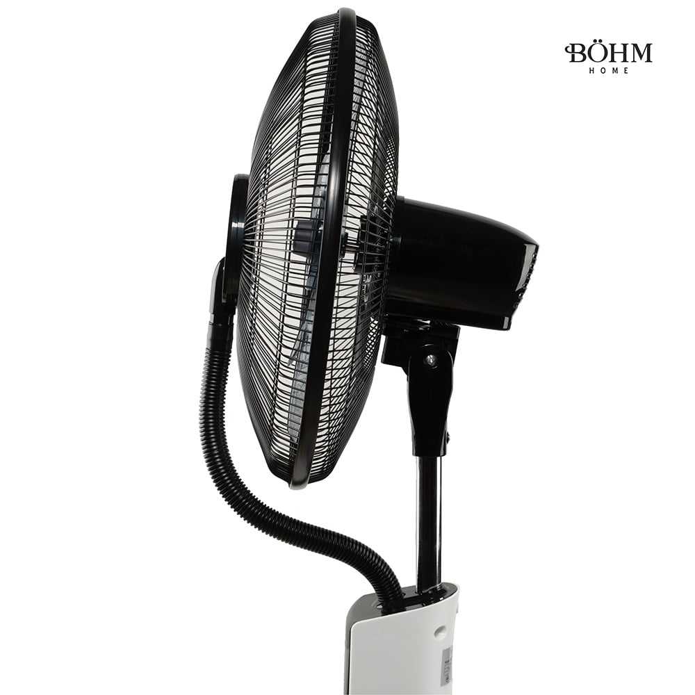 Böhm BSP40 - RA Standventilator 16" – 90 W, Wasservernebelung, 3 L Tank, 3 Geschwindigkeiten, Fernbedienung - MN HOMETECH - Ventilatoren - 