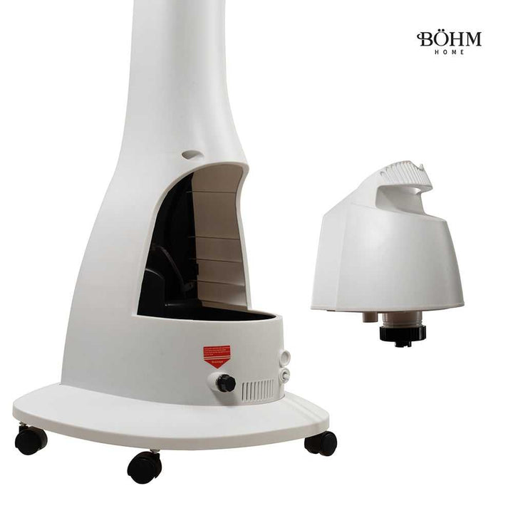 Böhm BSP40 - RA Standventilator 16" – 90 W, Wasservernebelung, 3 L Tank, 3 Geschwindigkeiten, Fernbedienung - MN HOMETECH - Ventilatoren - 