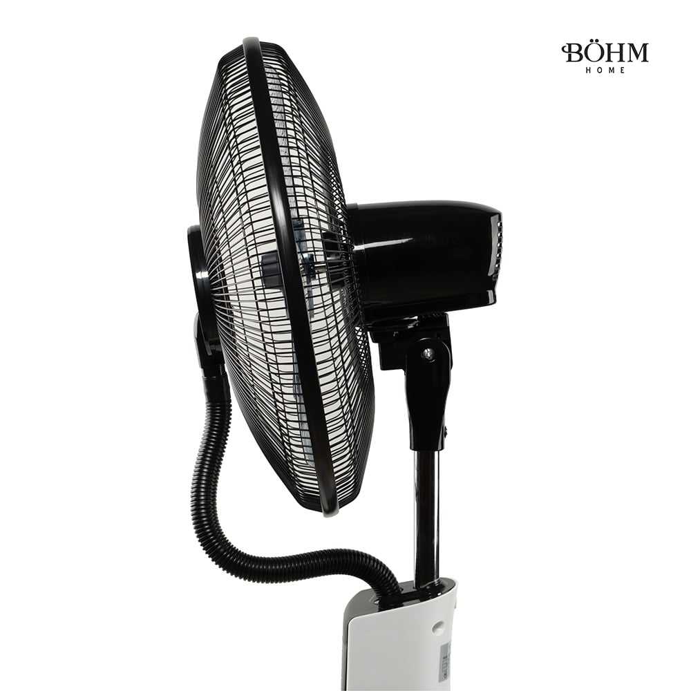 Böhm BSP40 - RA Standventilator 16" – 90 W, Wasservernebelung, 3 L Tank, 3 Geschwindigkeiten, Fernbedienung - MN HOMETECH - Ventilatoren - 