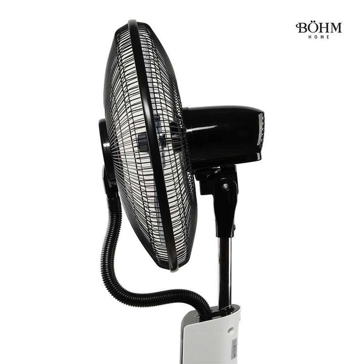 Böhm BSP40 - RA Standventilator 16" – 90 W, Wasservernebelung, 3 L Tank, 3 Geschwindigkeiten, Fernbedienung - MN HOMETECH - Ventilatoren - 