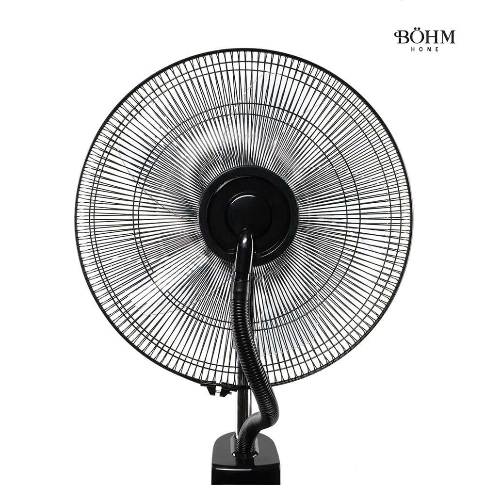 Böhm BSP40 - RA Standventilator 16" – 90 W, Wasservernebelung, 3 L Tank, 3 Geschwindigkeiten, Fernbedienung - MN HOMETECH - Ventilatoren - 