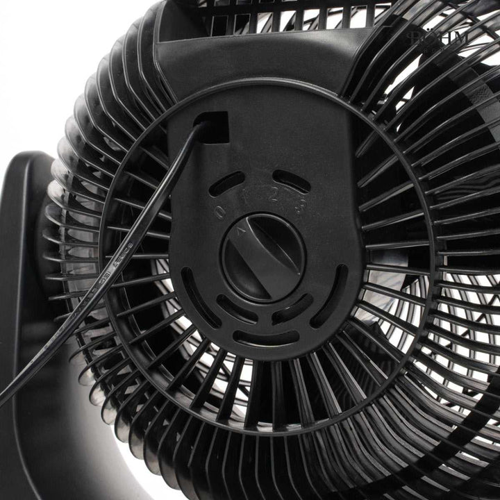 Böhm BTFF8 – 8" Turbo - Tischventilator, 35 W, 2 Geschwindigkeiten, kompakt - MN HOMETECH - Ventilatoren - 