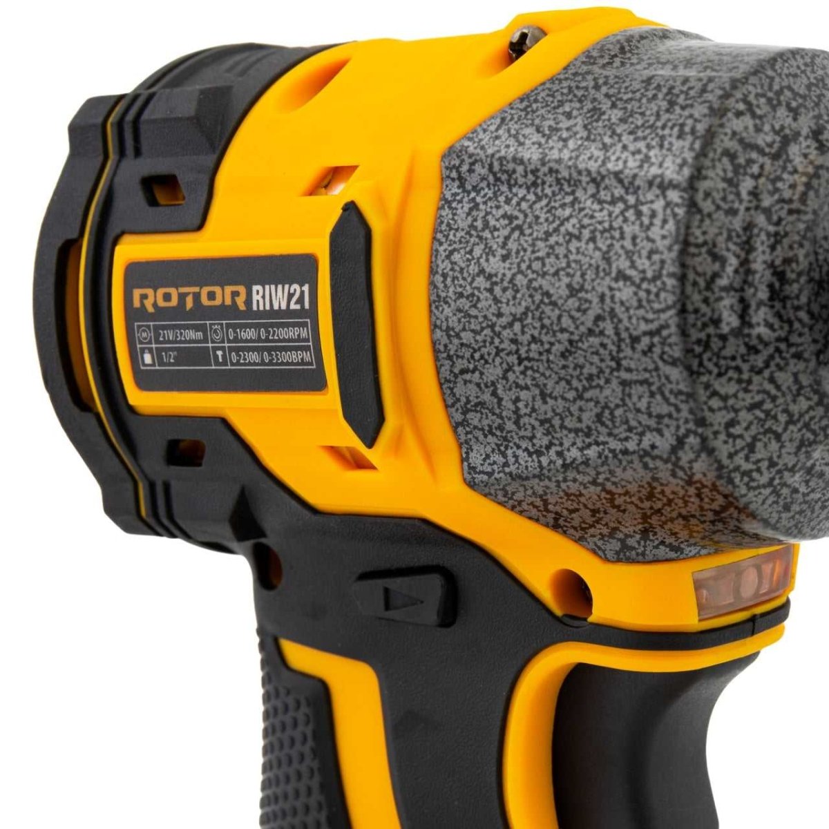ROTOR RIW21 – Akku Schlagschrauber 21 V / 3 Ah · 320 Nm Drehmoment · 2200 U/min · inkl. Ladegerät - MN HOMETECH - Akku Schlagschrauber / Impact Wrench - 