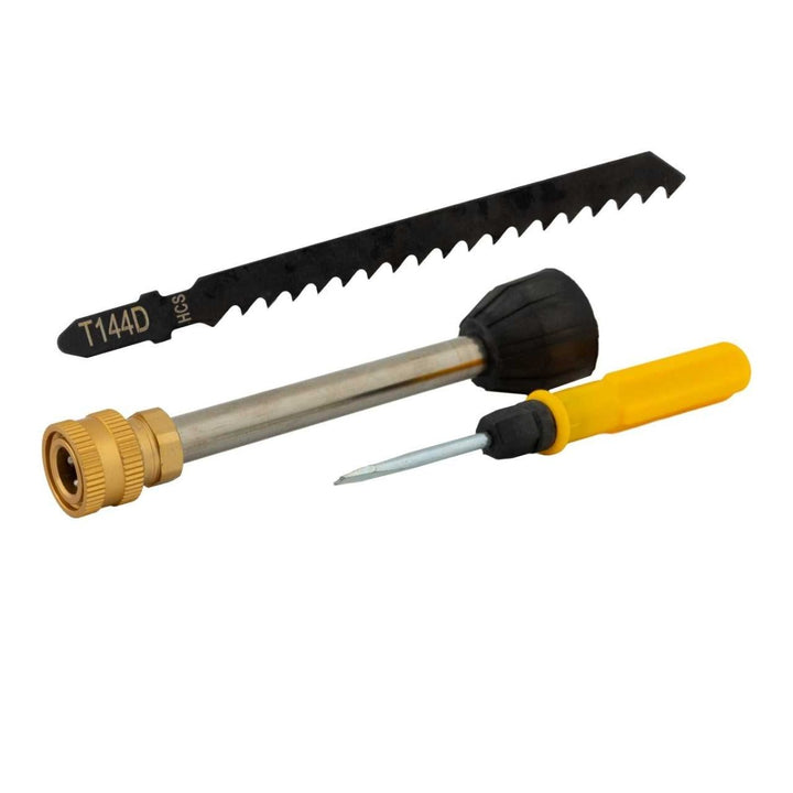 ROTORS RTS1 - 5 - in - 1 Akku - Gartengerät mit Kettensäge, Heckenschere & Co. - MN HOMETECH - 5 - in - 1 Akku Gartengerät - 